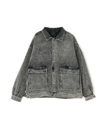 DANKE SCHON(_PVF[)DankeSchon/_PVF[/8WELL COURDUROY CHEMICAL COVERALLS(Jo[I[)