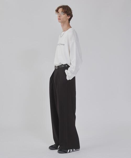BROWNY(ブラウニー)の「BROWNY/アクセ付きフォトコラージュロンT(Tシャツ/カットソー・メンズ・オフホワイト/ブラック/サックスブルー・MEDIUM/LARGE)」の17枚目の写真