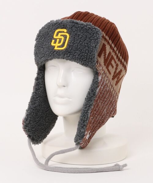 NEW ERA/ニューエラ ニットキャップ MLB/ ニット トラッパー　完売品 NEW ERA（ニューエラ） ニット トラッパー NEWERA MLB Knit Trapper
