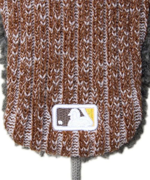NEW ERA/ニューエラ ニットキャップ MLB/ ニット トラッパー　完売品 ニューエラ NEW ERA ニューヨーク・ヤンキース ニットトラッパー（NEW