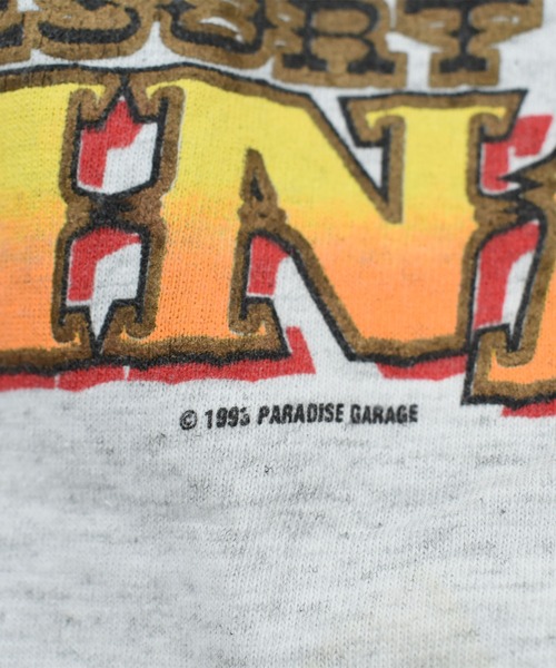 LABORATORY R(ラボラトリーアール)の「【USED】90’s PARADISE GARAGE “BAJA WILLY’S CANTINA” スーベニア Tシャツ USA製(Tシャツ/カットソー・メンズ・グレー・MEDIUM)」の8枚目の写真
