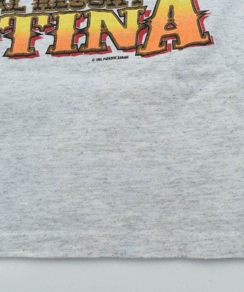 LABORATORY R(ラボラトリーアール)の「【USED】90’s PARADISE GARAGE “BAJA WILLY’S CANTINA” スーベニア Tシャツ USA製(Tシャツ/カットソー・メンズ・グレー・MEDIUM)」の9枚目の写真