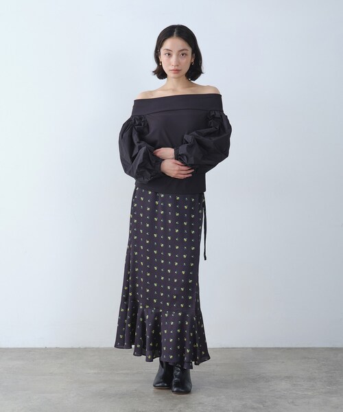 セール】blooming flower wrap skirt（スカート）｜CODE A（コードエー