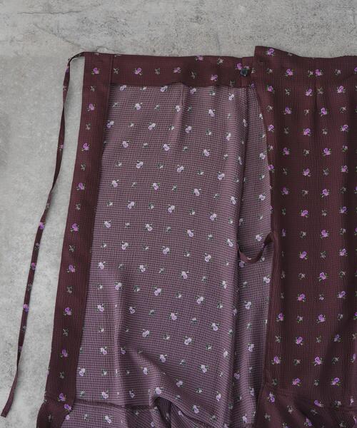 セール】blooming flower wrap skirt（スカート）｜CODE A（コードエー