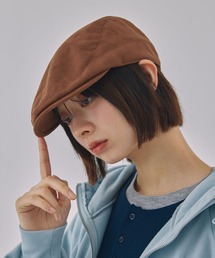MONO-MART LADY'S（モノマートレディース）の「【Unblend】ソリッドハンチング帽（ハンチング/ベレー帽）」