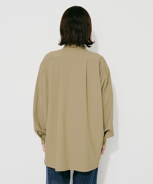 UNTITLED(アンタイトル)の「【PROTAGPNISTA】QUICK DRY SHIRT(シャツ/ブラウス・レディース・ブラウン系その他/ベージュ・02)」の3枚目の写真