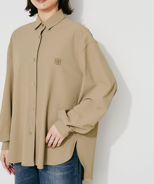 UNTITLED(アンタイトル)の「【PROTAGPNISTA】QUICK DRY SHIRT(シャツ/ブラウス・レディース・ブラウン系その他/ベージュ・02)」の5枚目の写真