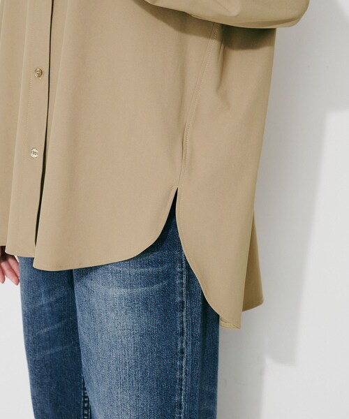 UNTITLED(アンタイトル)の「【PROTAGPNISTA】QUICK DRY SHIRT(シャツ/ブラウス・レディース・ブラウン系その他/ベージュ・02)」の6枚目の写真
