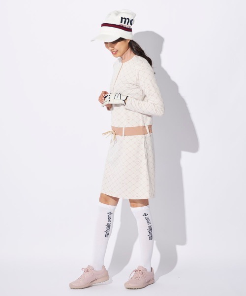 marie claire(マリ・クレール)の「【marie claire/マリ.クレール】レディースハーフジップワンピース 吸汗速乾 UVカット ゴルフ(ワンピース・レディース・オフホワイト/ベージュ/ネイビー・LARGE/X-LARGE/MEDIUM/SMALL)」の14枚目の写真