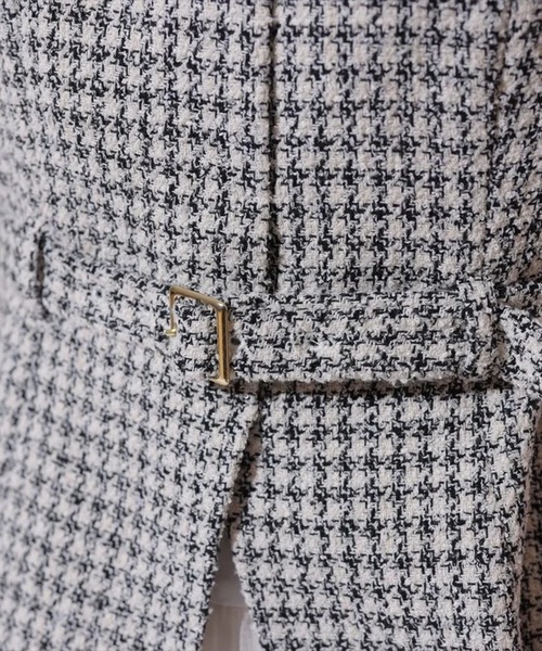 マイストラーダ　ジレワンピース　新品未使用　タグ付き　ホワイト　38 Mystrada バックフレアジレワンピ （オフホワイト