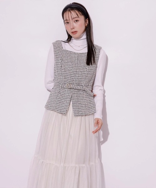 新作完売品♡希少　Mystradaジレドッキングワンピース　新品未使用品タグ付き 店舗限定》ジレドッキングワンピース | ワンピース | Mystrada（マイ