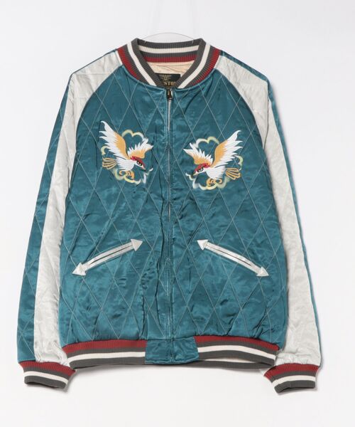 セール】HOUSTON レーヨンスカジャン(MAP)（スカジャン