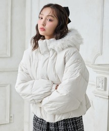 INGNI（イング）の「エコファー取り外し中綿ジャケット（ダウンジャケット/コート）」