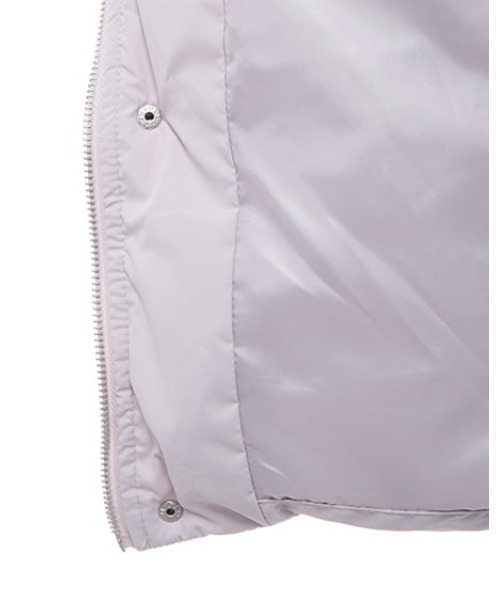 INGNI（イング）の「エコファー取り外し中綿ジャケット（ダウンジャケット/コート・レディース・オフホワイト/グレー系その他/ブラック・M）」の6枚目の写真