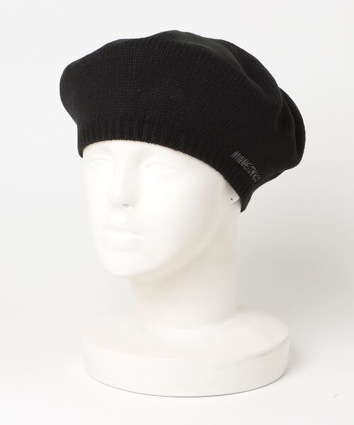 Minnetonka（ミネトンカ）の「【MINNETONKA/ミネトンカ】MTK EX KNIT BERET　ニットベレー（ハンチング/ベレー帽・レディース・ブラウン/アイボリー/ブラック/グレー・FREE）」の2枚目の写真