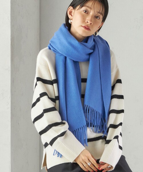 ウール カシミヤ ウォッシャブル ストール（マフラー）｜SHIPS