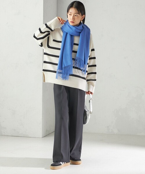T.japan wool stole ベージュ Watanabe Textile Alpaca Wool Cupro ブランケットストール ベージュ