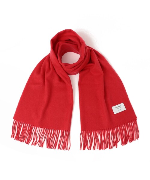 SHIPS(シップス)の「ウール カシミヤ ウォッシャブル ストール(マフラー・レディース・ブルー/ネイビー/ライトブルー/レッド/ピンク/オフホワイト・ONE SIZE)」の15枚目の写真