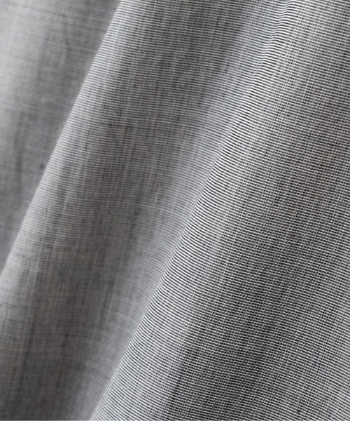 MARGARET HOWELL（マーガレットハウエル）の「COTTON END ON END（シャツ/ブラウス・レディース・グレー/ホワイト・1/2）」の11枚目の写真