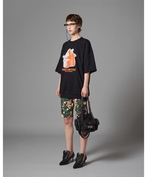 nontokyo プリントリブショーツ　新品 NON TOKYO/ノントーキョー/プリントリブショーツ