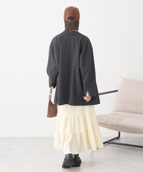 earth music&ecology（アースミュージックアンドエコロジー）の「サイドロゴ刺繍キャップ（キャップ・レディース・ブラウン/グレー/ブラック・F）」の10枚目の写真