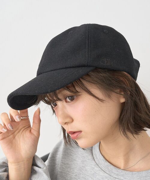 earth music&ecology（アースミュージックアンドエコロジー）の「サイドロゴ刺繍キャップ（キャップ・レディース・ブラウン/グレー/ブラック・F）」の11枚目の写真