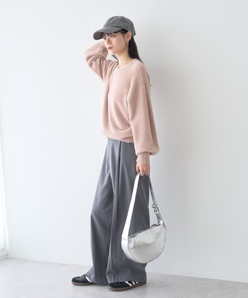 earth music&ecology（アースミュージックアンドエコロジー）の「サイドロゴ刺繍キャップ（キャップ・レディース・ブラウン/グレー/ブラック・F）」の13枚目の写真