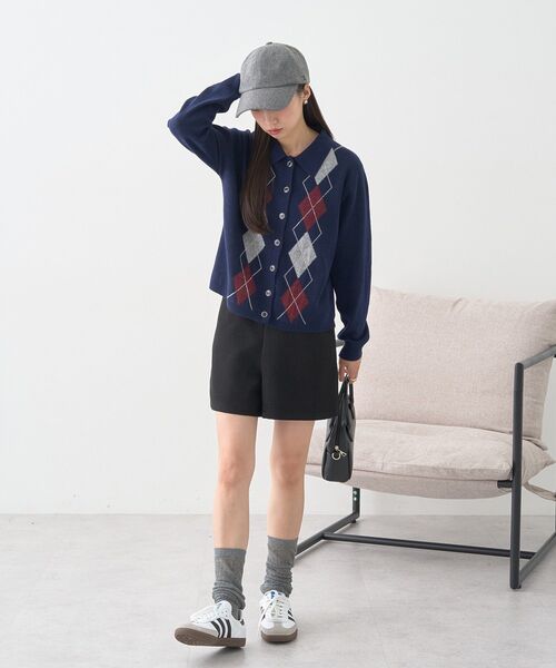 earth music&ecology（アースミュージックアンドエコロジー）の「サイドロゴ刺繍キャップ（キャップ・レディース・ブラウン/グレー/ブラック・F）」の14枚目の写真