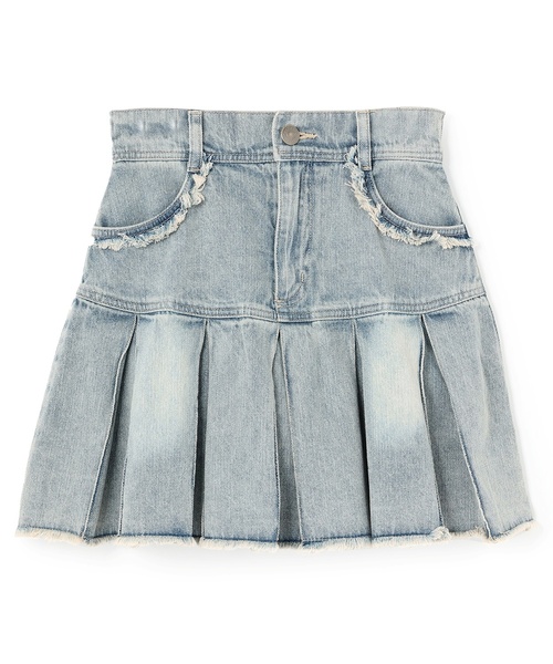 LOVETOXIC（ラブトキシック）の「【LTXC】アソートボックスプリーツスカート（スカート・キッズ・モカ/ブルー/グレー/カーキ/ブラウン・M:150cm/L:160cm/130cm/S:140cm）」の13枚目の写真