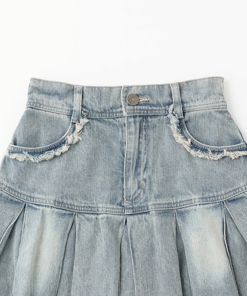 LOVETOXIC（ラブトキシック）の「【LTXC】アソートボックスプリーツスカート（スカート・キッズ・モカ/ブルー/グレー/カーキ/ブラウン・M:150cm/L:160cm/130cm/S:140cm）」の16枚目の写真