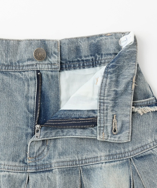 LOVETOXIC（ラブトキシック）の「【LTXC】アソートボックスプリーツスカート（スカート・キッズ・モカ/ブルー/グレー/カーキ/ブラウン・M:150cm/L:160cm/130cm/S:140cm）」の17枚目の写真