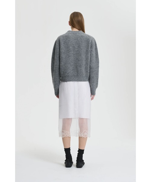 CECILIE BAHNSEN（セシリー バンセン）の「BEGA PULLOVER（ニット/セーター・レディース・ライトグレー・M/S）」の3枚目の写真