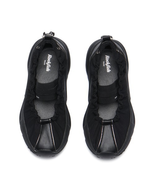 ROCKFISH WEATHERWEAR（ロックフィッシュウェザーウェア）の「PUFFIN SCRUNCH SNEAKERS（スニーカー・レディース・ブラック/ベージュ・23.0cm/23.5cm/24.0cm/24.5cm/25.0cm）」の11枚目の写真