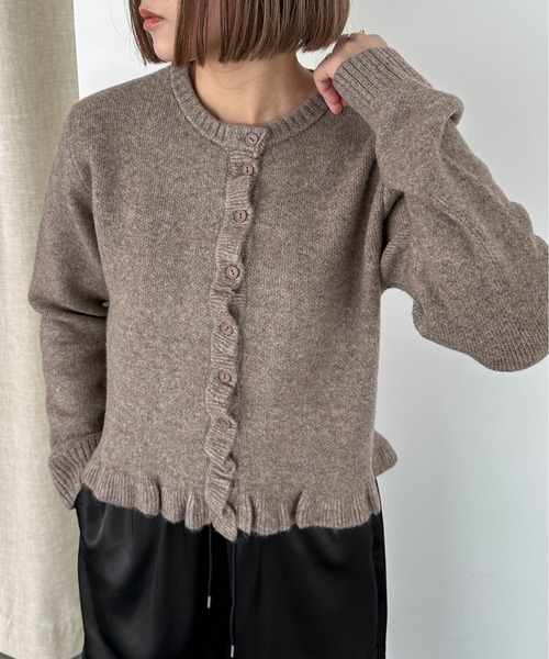 セール】フリルカーディガン（カーディガン/ボレロ）｜PILIT（ピリット