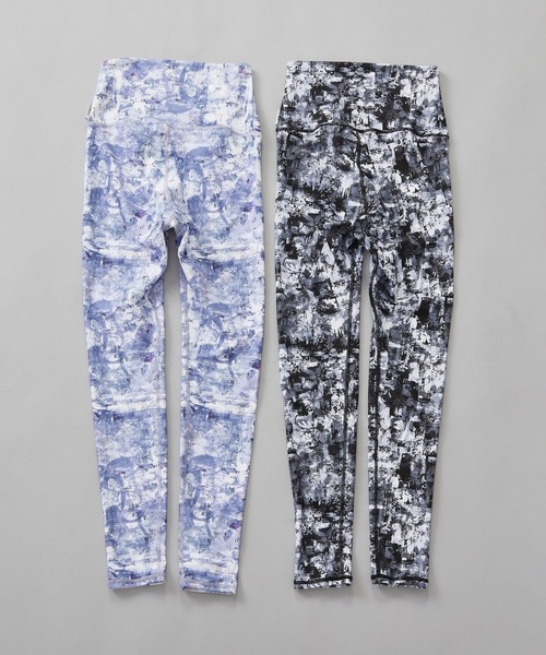 Julier sand flowerプリントスーパーハイレギンス（レギンス/スパッツ