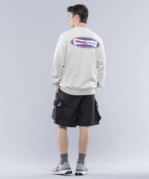 MANASTASH(マナスタッシュ)の「MANASTASH/マナスタッシュ CASCADE SWEATSHIRTS CLASSIC LOGO/カスケードスウェットシャツクラシックロゴ(スウェット・メンズ・その他13/その他5/ブラック・L/M/S/XL)」の12枚目の写真