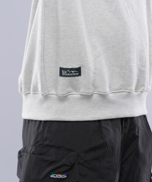 MANASTASH(マナスタッシュ)の「MANASTASH/マナスタッシュ CASCADE SWEATSHIRTS CLASSIC LOGO/カスケードスウェットシャツクラシックロゴ(スウェット・メンズ・その他13/その他5/ブラック・L/M/S/XL)」の19枚目の写真