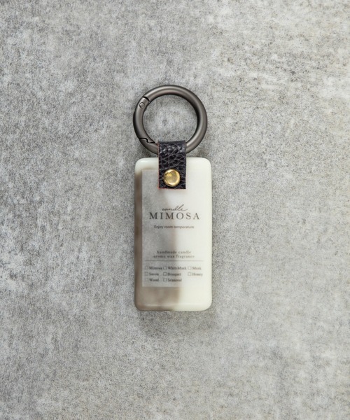 香り×デザインで心まで満たす《LibCurate》Mimosa WAX。バッグに揺れる