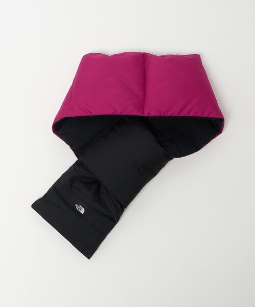 THE NORTH FACE（ザノースフェイス）の「＜THE NORTH FACE＞ヌプシ マフラー（マフラー・レディース・ブラック/ピンク・FREE）」の7枚目の写真