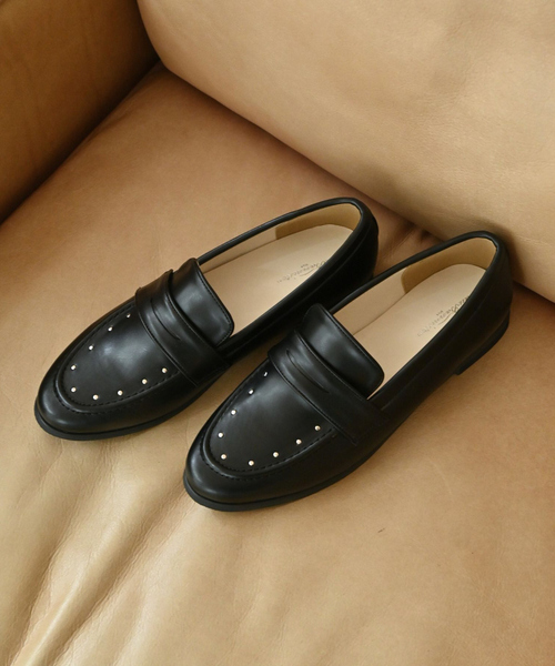 Au BANNISTER（オゥバニスター）の「【販売店舗限定】メタルローファー（ローファー・レディース・ブラウン/ブラック/ブラック系その他3・35/37/39/40/36/38）」の3枚目の写真