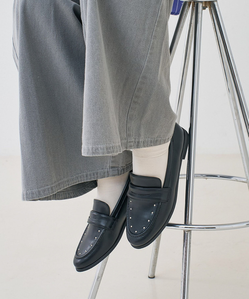 Au BANNISTER（オゥバニスター）の「【販売店舗限定】メタルローファー（ローファー・レディース・ブラウン/ブラック/ブラック系その他3・35/37/39/40/36/38）」の7枚目の写真