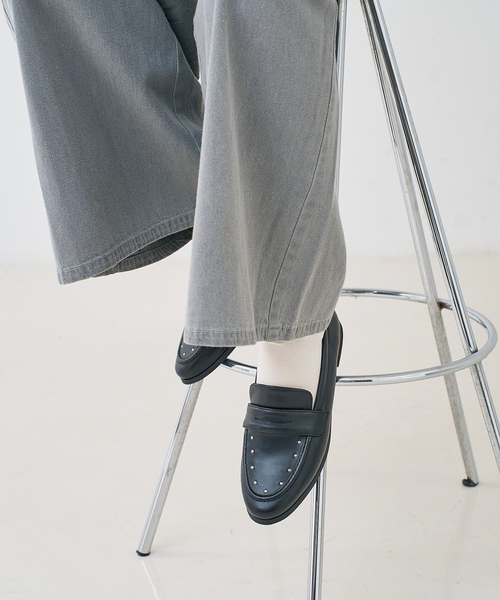 Au BANNISTER（オゥバニスター）の「【販売店舗限定】メタルローファー（ローファー・レディース・ブラウン/ブラック/ブラック系その他3・35/37/39/40/36/38）」の8枚目の写真