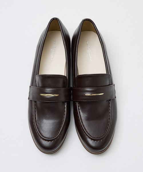 Au BANNISTER（オゥバニスター）の「【販売店舗限定】メタルローファー（ローファー・レディース・ブラウン/ブラック/ブラック系その他3・35/37/39/40/36/38）」の11枚目の写真