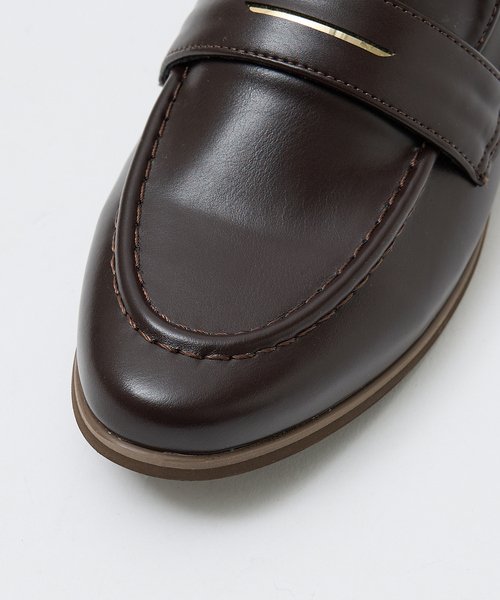 Au BANNISTER（オゥバニスター）の「【販売店舗限定】メタルローファー（ローファー・レディース・ブラウン/ブラック/ブラック系その他3・35/37/39/40/36/38）」の20枚目の写真