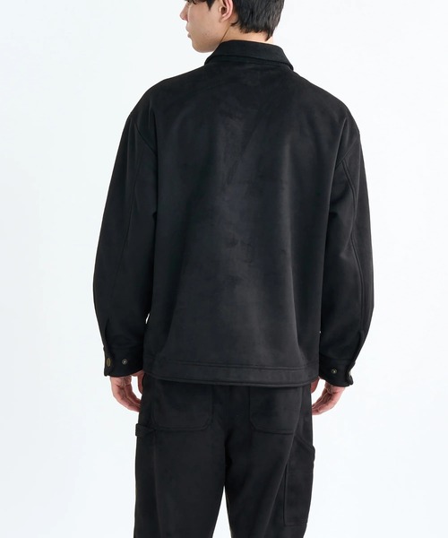 RVCA(ルーカ)の「RVCA メンズ ECO SUEDE JKT ジャケット 【2025年秋冬モデル】/ルーカエコスウェードブルゾン(ブルゾン・メンズ・ブラウン系カモフラージュ/ブラック・LARGE/MEDIUM/SMALL)」の5枚目の写真