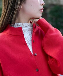 coen | カットレース タートルネックトップス(Tシャツ/カットソー)