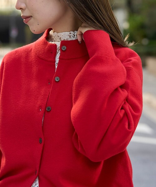 coen（コーエン）の「カットレース タートルネックトップス（Tシャツ/カットソー・レディース・オフホワイト/ブラック・M/L）」の12枚目の写真