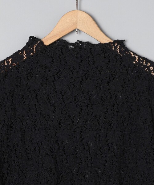 coen（コーエン）の「カットレース タートルネックトップス（Tシャツ/カットソー・レディース・オフホワイト/ブラック・M/L）」の22枚目の写真