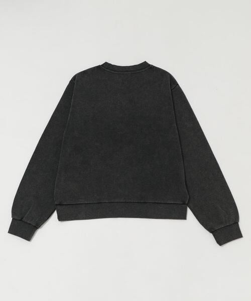 SHORT ROUND（ショートラウンド）の「SHORT ROUND/コンパクトフィットロゴプルオーバー（スウェット・メンズ・グレー/ブラック系その他・LARGE/MEDIUM）」の3枚目の写真