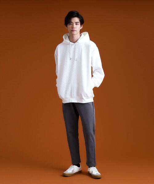 THE SHOP TK （ザ ショップ ティーケー ）の「スマートムーブイージーパンツ WARM 【裏起毛/360°ストレッチ/洗濯機OK】（その他パンツ・メンズ・ブラック/ダークグレー/ベージュ/ブラウン系その他・02/01/03/04/05）」の8枚目の写真